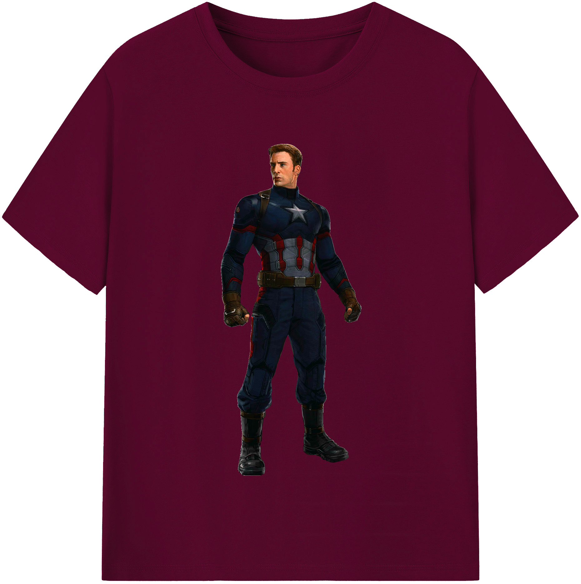 （画像用） アベンジャーズ The Avengers レディースカジュアルプリントTシャツ（綿100％）